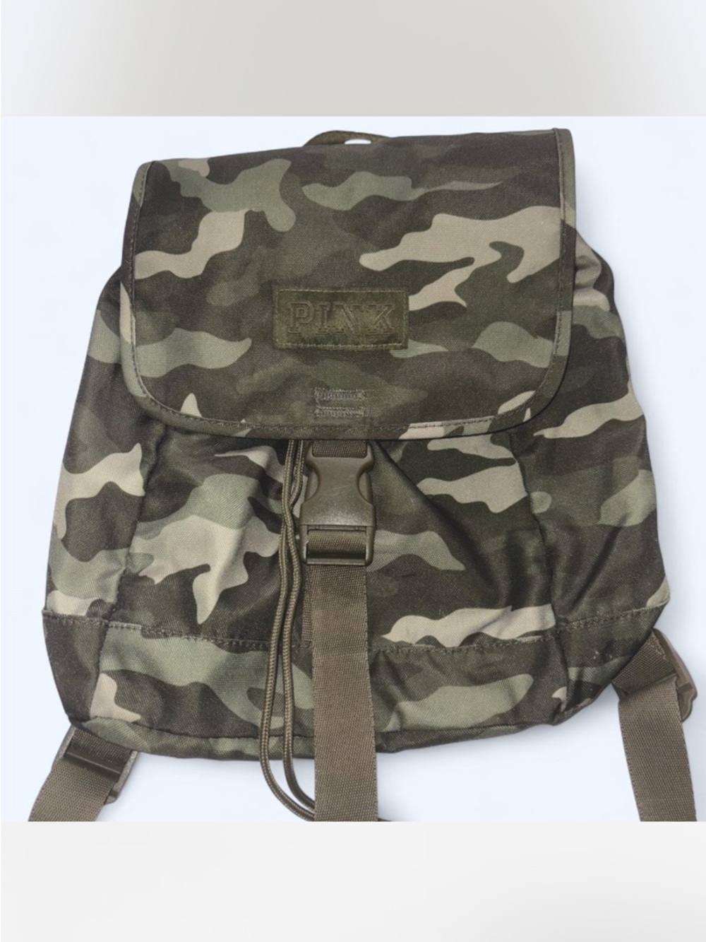 Victoria’s Secret  PINK Green Camo Backpack